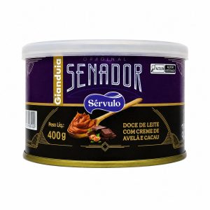 senador-doce de leite com creme de avelã e cacau