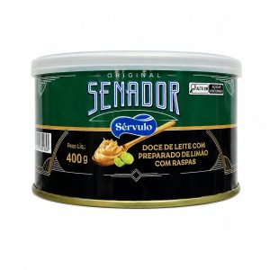 senador- doce de leite com raspas de limão